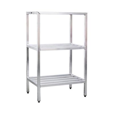 NEW AGE 1047 H.D. Series 3 Tier Shelving Unit 60" W x 24" D x 60" H with 1500 lbs Shelf Capacity