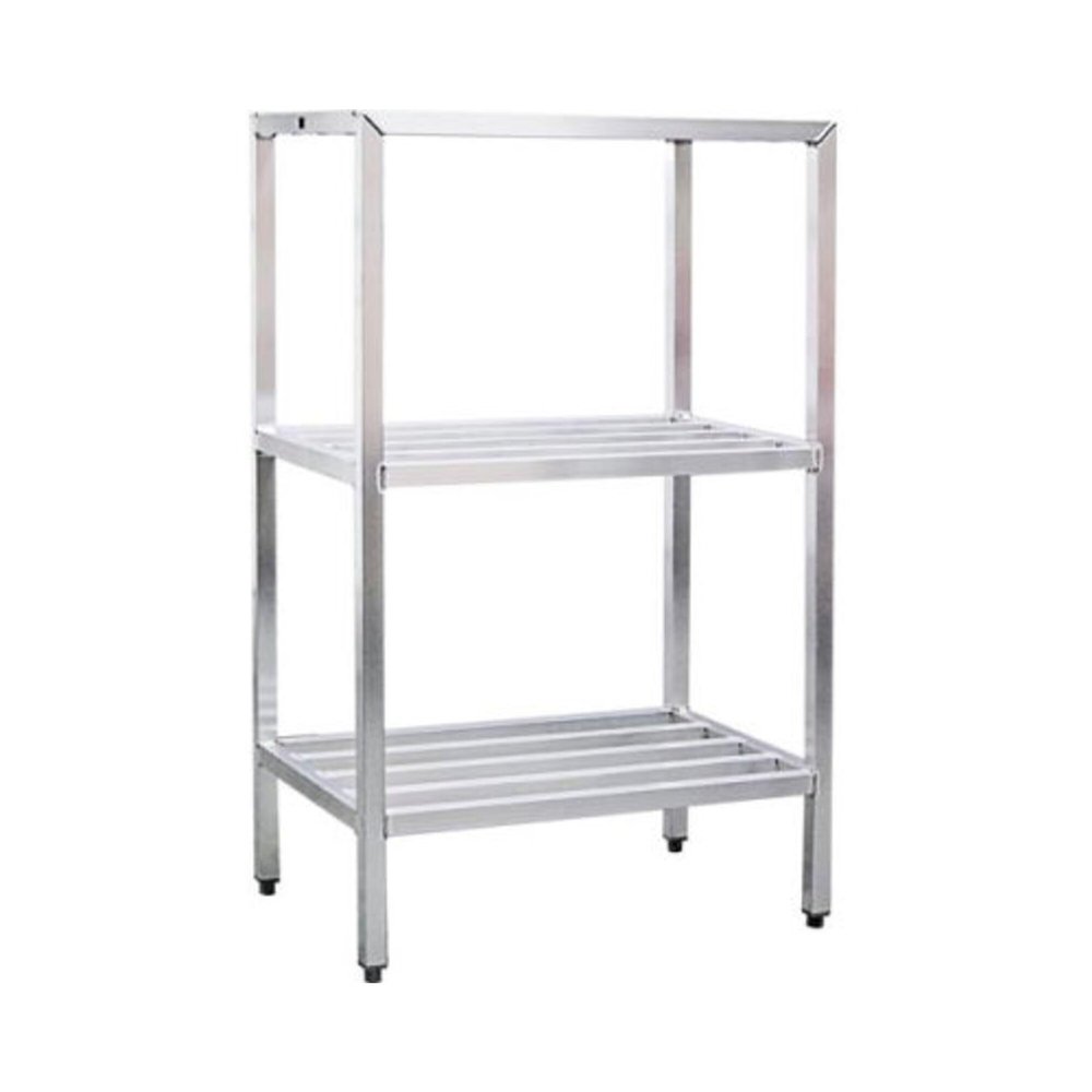 NEW AGE 1047 H.D. Series 3 Tier Shelving Unit 60" W x 24" D x 60" H with 1500 lbs Shelf Capacity