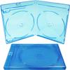 (5) Empty Standard DOUBLE Blue Replacement Boxes / Cases for Blu-Ray Disc Movies #BR2R12BL view 2