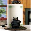 Lodge Black Bear Kitchen Paper Towel Holder Decor view 1