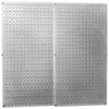 Wall Control 30-P-3232GV Galvanized Steel Pegboard Pack view 1