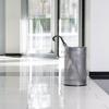 Durable Umbrella Stand Silver | Made from Strong Stainless Steel | Perforated Design to Help Air Flow & Drying | 28.5 Litre Capacity view 3