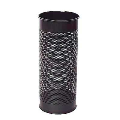 Durable Umbrella Stand in Black - Made from Strong Stainless Steel - Perforated Design to Help Air Flow & Drying - 28.5 Litre Capacity