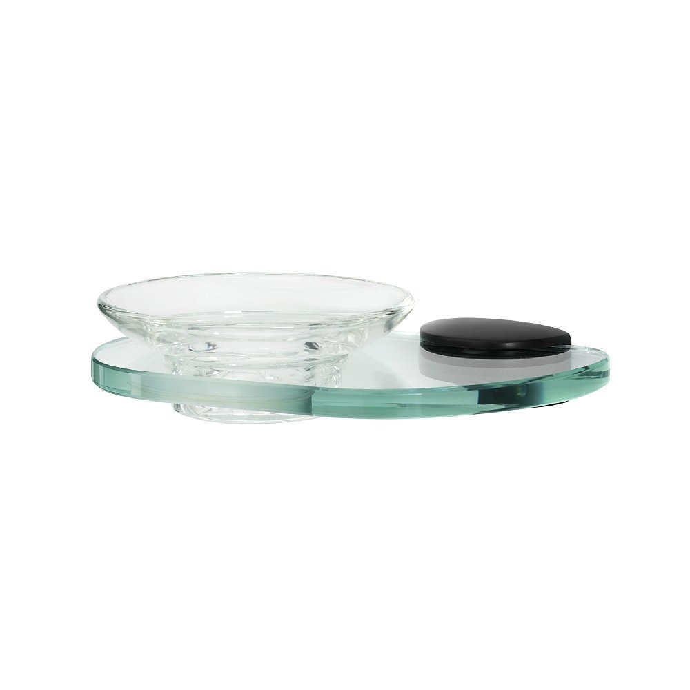 Alno A8930-BRZ Euro Modern Soap Dish, 6-11/16", Bronze