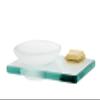 Alno A7930-PB Transitional Geometric Soap Dish, 6-3/4", Polished Brass view 1