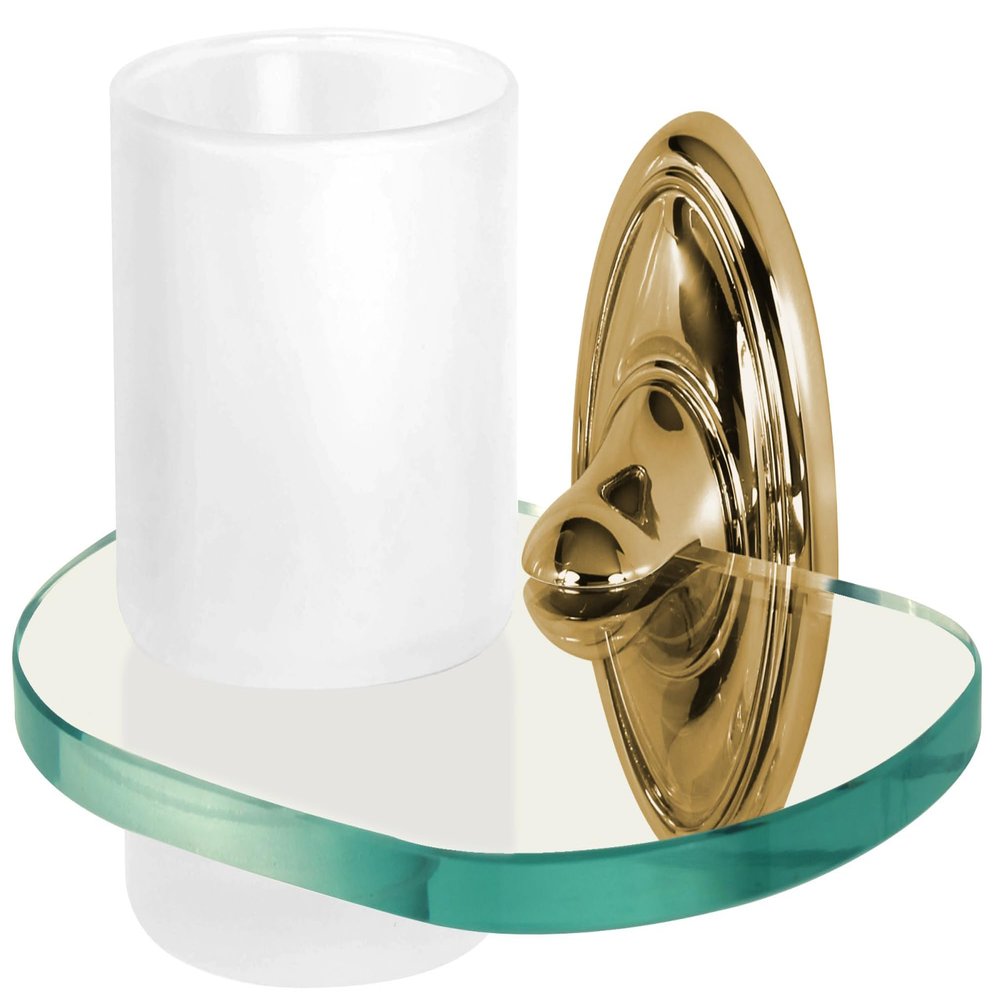 Alno A8070 Classic Traditional Tumbler Toothbrush Holder Polished Brass