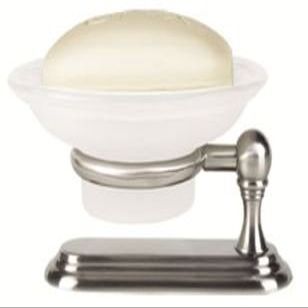 Alno A9035-PC Embassy Traditional Soap Dish, Polished Chrome