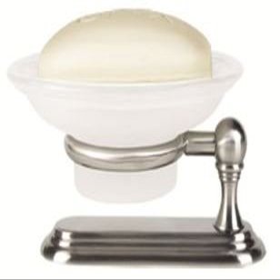 Alno A9035-PC Embassy Traditional Soap Dish, Polished Chrome