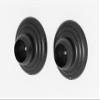 Alno A9046-BRZ Traditional Embassy Shower Rod Brackets, Bronze view 2