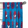 Jay Franco Kids Window Drapes - 4 Piece Curtain Set Includes 2 Tiebacks, Beautiful Bedding Room Dcor and Easy Set Up, Blue - Super Hero Adventures, 84 Inch view 4