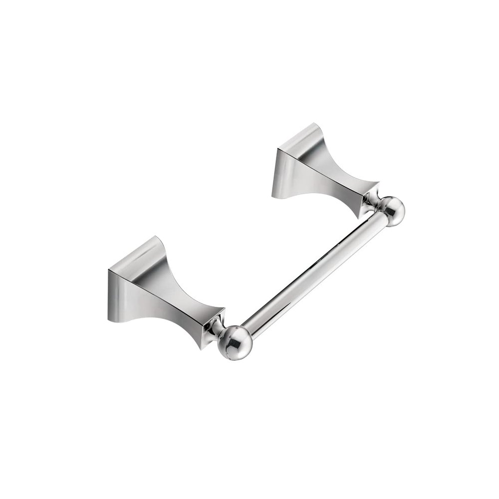 Moen DN8308CH Retreat Collection Double Post Pivoting Toilet Paper Holder, Chrome