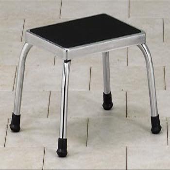 CLINTON STEP STOOLS Chrome step stool Item# T-40