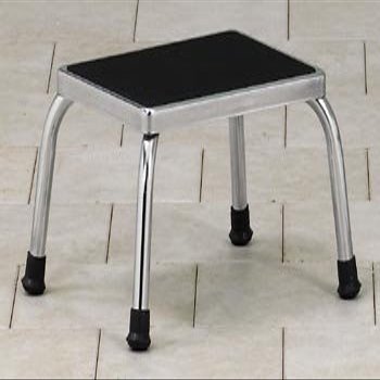 CLINTON STEP STOOLS Chrome step stool Item# T-40