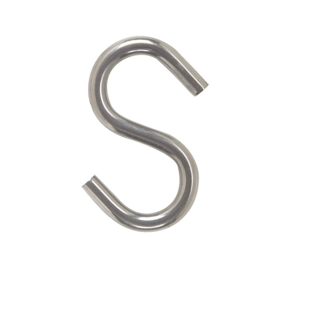 Hampton Peg Wire Hook 7/8" 2-3/4" Overall 160 Lb Bulk Stainless Steel
