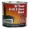 Meeco's Red Devil 403 Brush-On Black Heat-Resistant Silicone Coating for High-Temperature Grills & Stoves (16 fl oz, Black) - Made in The USA view 1