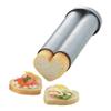 2377 Tiger Crown Heartbread Pan 2.8 x 8.7 x 2.8 inches (71 x 220 x 71 mm) Steel Aluminum Plated Canapes Recipe Included view 1