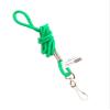 Baumgartens SICURIX Standard Lanyard Hook Rope Style, Green, 18" Large view 1