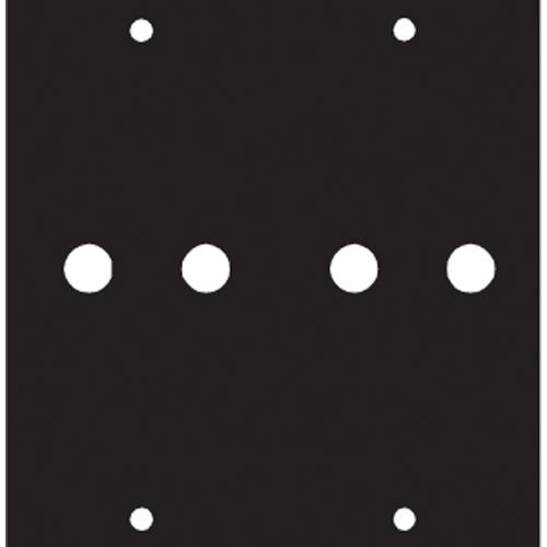 UCP Series BANA Cable Punchouts Number of Punchouts: 4
