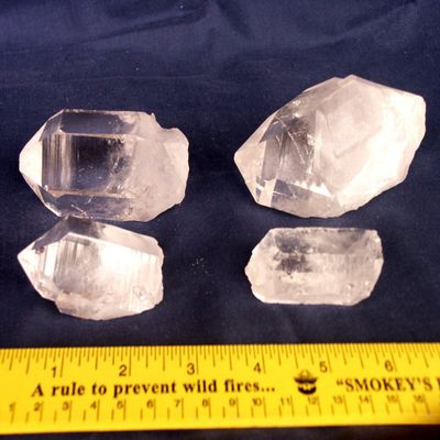 Assortment of Quartz Crystal Points, 12193