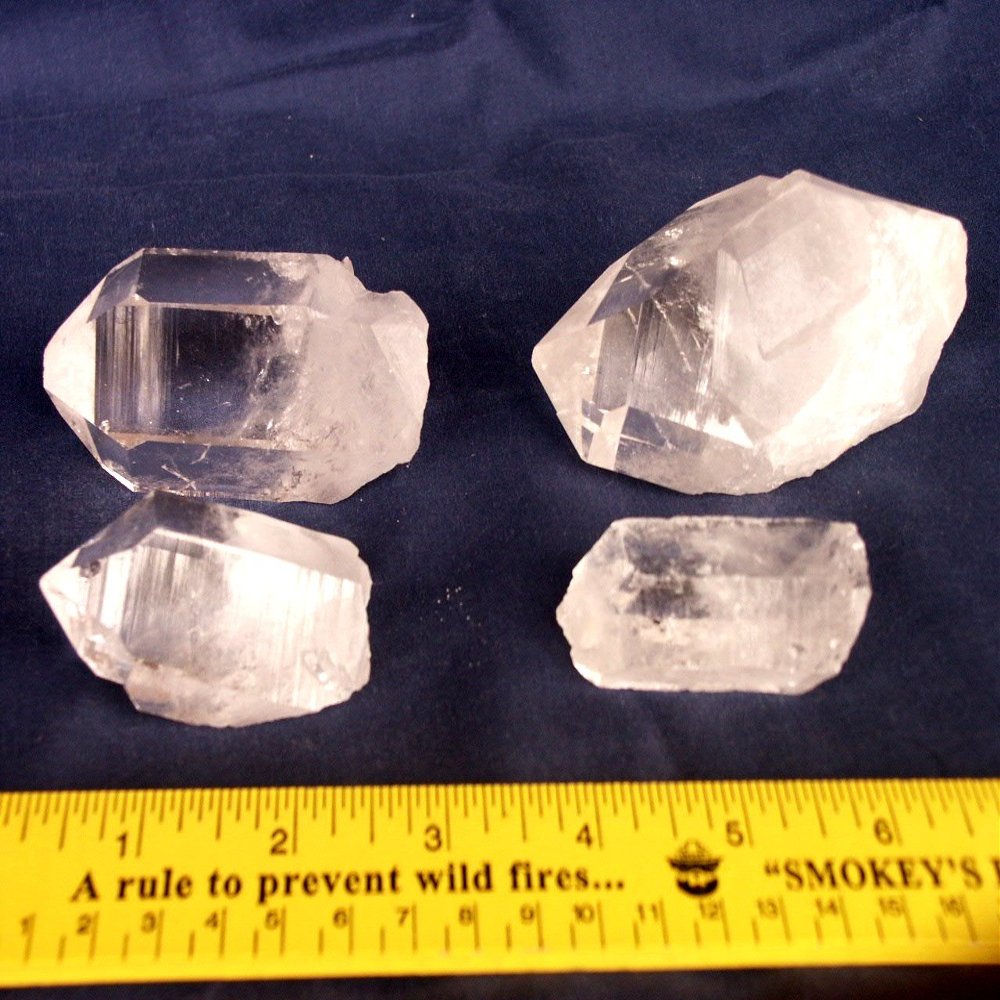 Assortment of Quartz Crystal Points, 12193