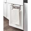 iDesign Twigz Metal Over the Cabinet Dish and Hand Towel Bar Holder for Kitchen, Bathroom, 5.6" x 2.4" x 9.7", Bronze view 4
