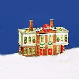 Title: Dept 56 Coca Cola Bottling Plant #54690 The Original Snow Village
