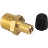 Milton S-684-4 1/4" MNPT Male Tank Valve, includes Protective Caps (Pack of 2) view 2