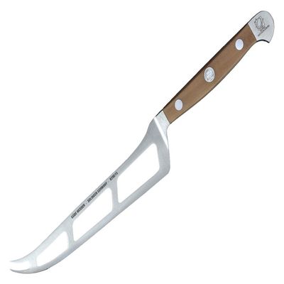 Gde Alpha Pear Series Hand Forged/Serrated Cheese Knife, 6-in - Ice Hardened Steel - Made in Solingen, Germany Since 1910
