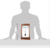 Bulova B1839 Wilits Frank Lloyd Wright Mantel Clock view 3