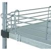 Nexel 188CP81 Nexel Ledge for Solid Shelves, 60"L X 4"H, Chrome view 1