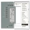 Honeywell Home Aube TH140-28-01-B Hydronic Heating 7-Day Programmable Thermostat,White and Gray view 3