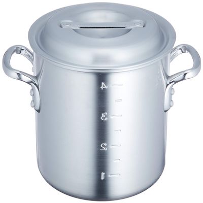 Akao Aluminum AZV16018 Small Torso Pot, 7.1 inches (18 cm), Aluminum Alloy, Handle (Aluminum Die-Cast), Made in Japan