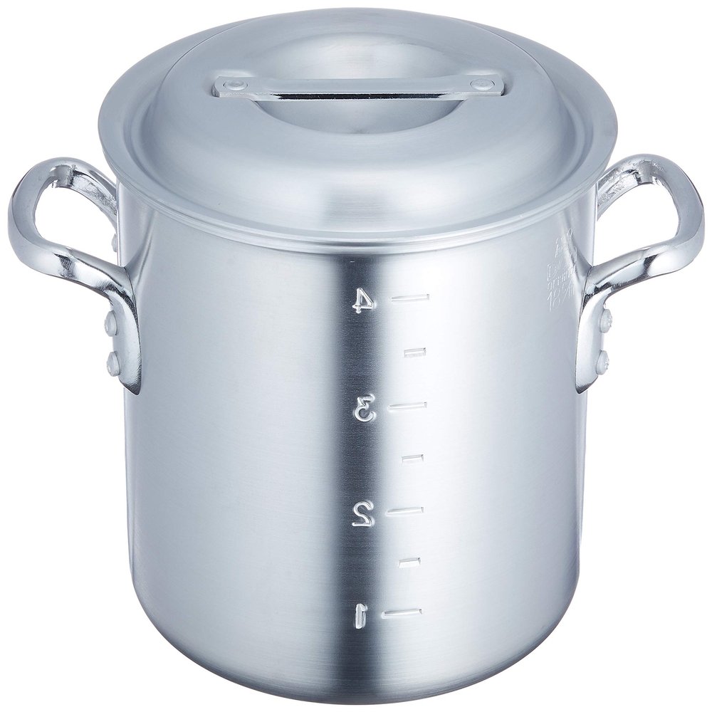 Akao Aluminum AZV16018 Small Torso Pot, 7.1 inches (18 cm), Aluminum Alloy, Handle (Aluminum Die-Cast), Made in Japan