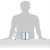Akao Aluminum AZV16018 Small Torso Pot, 7.1 inches (18 cm), Aluminum Alloy, Handle (Aluminum Die-Cast), Made in Japan view 3