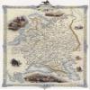 1800's RUSSIA AND EUROPE MOSCOW SIBERIA MAP 20" X 30" VINTAGE POSTER REPRO view 1