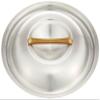 Endoshoji ANB16015 Professional Super Denge, Pot Lid, 5.9 inches (15 cm), NSSC180, Made in Japan view 1