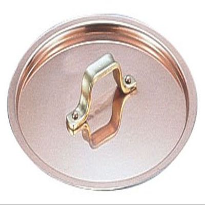 Endo Shoji ANB03033 Ethol Pot Lid, Commercial Use, 13.0 inches (33 cm), Copper, Brass, Tin, Made in Japan