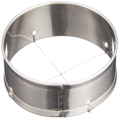 18-0 stainless steel 4-cut egg cutter