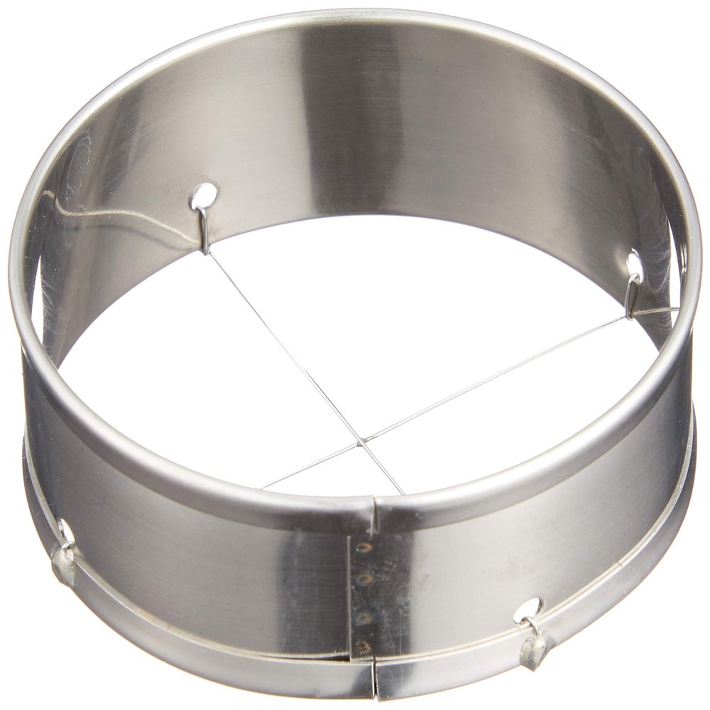 18-0 stainless steel 4-cut egg cutter
