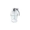 Sato Metal Kogyo SALUS Honey Dispenser, Saucer Type, Glass, Classic Style, 4.1 x 3.3 x 5.8 inches view 1