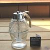 Sato Metal Kogyo SALUS Honey Dispenser, Saucer Type, Glass, Classic Style, 4.1 x 3.3 x 5.8 inches view 4