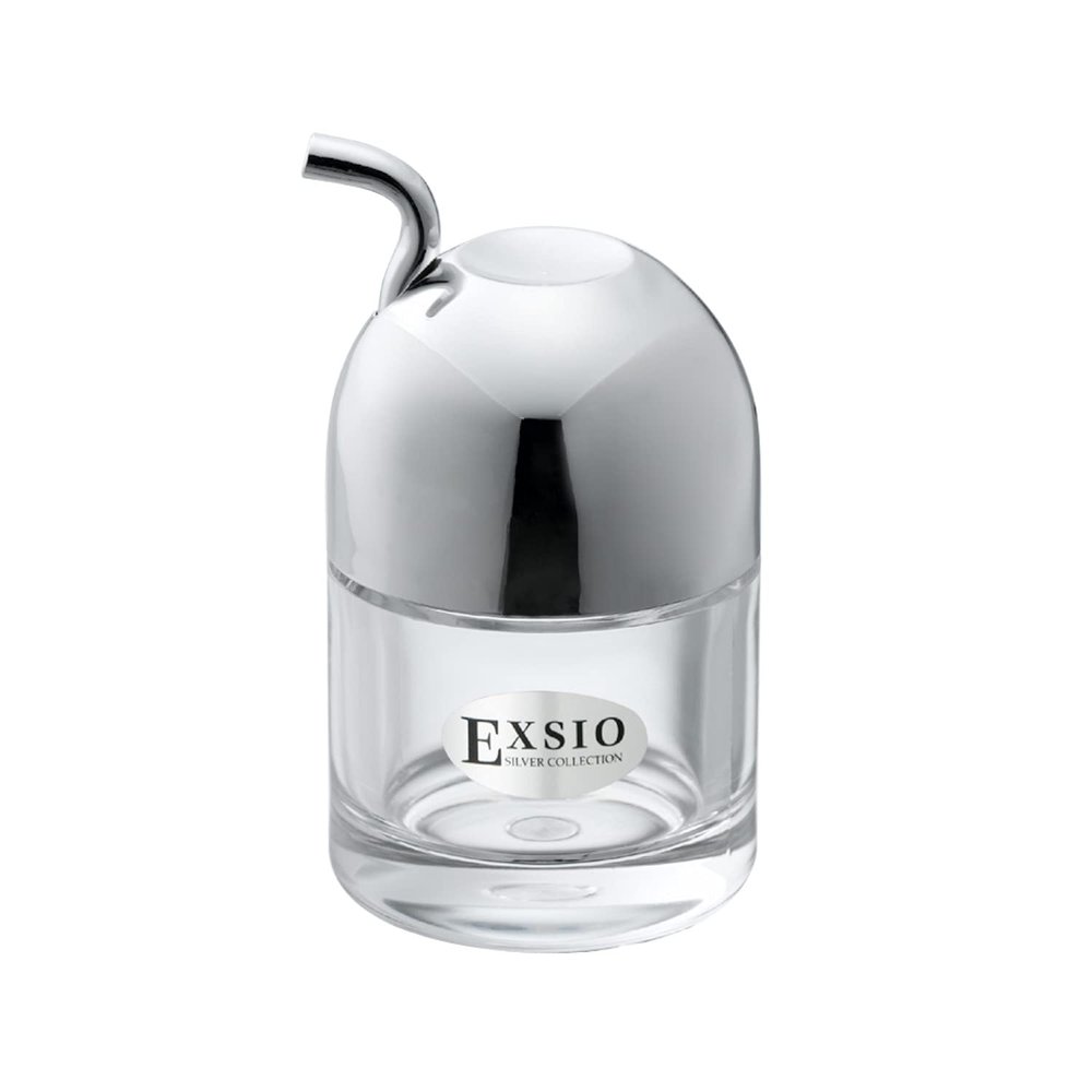 Daiwa EX-1 Soy Sauce Jug, Silver, 2.8 fl oz (80 ml), Drip Prevention, Won't Fall Off, Stylish, Made in Japan