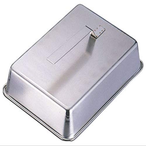 Endoshoji TKG GST09006 Teppanyaki Steak Cover, Handle Handle, No. 6, Width x Depth x Depth 13.3 x 3.1 inches (482 x 338 x 80 mm), Made of Rust Resistant Stainless Steel, Hygienic, Commercial Use