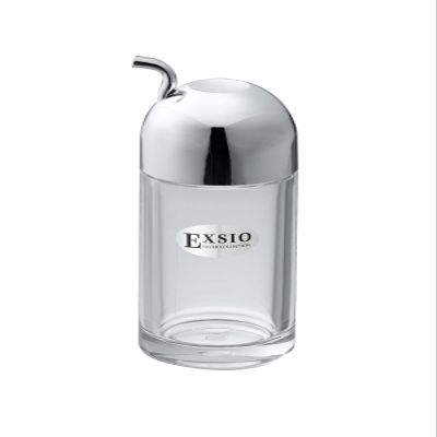 Daiwa Excio EX-6 Soy Sauce Jug, Silver, 7.4 fl oz (210 ml), Drip-proof, Hard to Fall Off, Stylish, Made in Japan, Pack of 1, LL