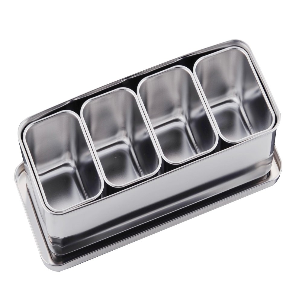 Oya Seisakusho AYK14004 Press No. 00, Yakumi Included, 4 Pieces Long, 18-8 Stainless Steel, Japan