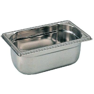Bourgeat AHT4643 Stainless Steel Hotel Pan, 7450.06, 1/4 x 65 mm