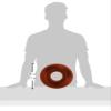 (Endo Shoji) Silicone Mart Non-Stick Mold New Savarin Silicone Made in Italy WML4801 view 2