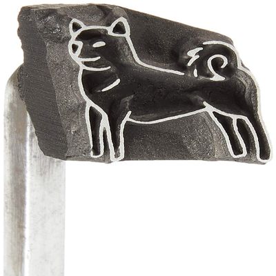 Endo Shoji WYK07011 Commercial Baked Gote, Zodiac Support (Curved Type), Cast Iron, Made in Japan