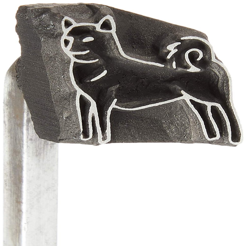 Endo Shoji WYK07011 Commercial Baked Gote, Zodiac Support (Curved Type), Cast Iron, Made in Japan