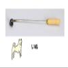 Endo Shoji WYK07011 Commercial Baked Gote, Zodiac Support (Curved Type), Cast Iron, Made in Japan view 3